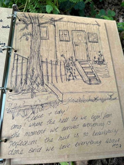 Cornwall Woodland Shepherd'S Hut - Dennis Hut بودمين المظهر الخارجي الصورة